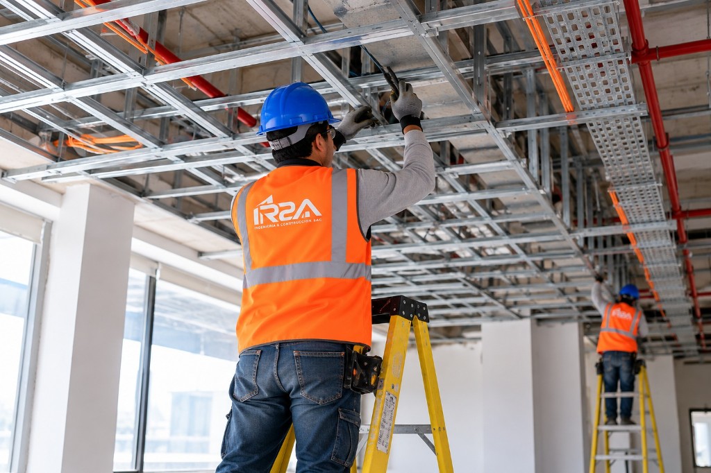 Instalación en obra — R2A Ingeniería & Construcción